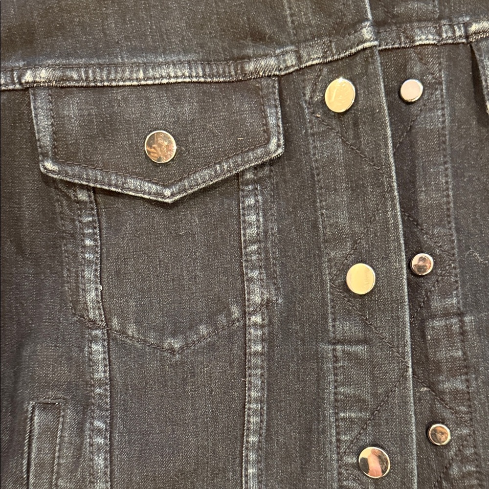 Dark Denim Jacket - image 3